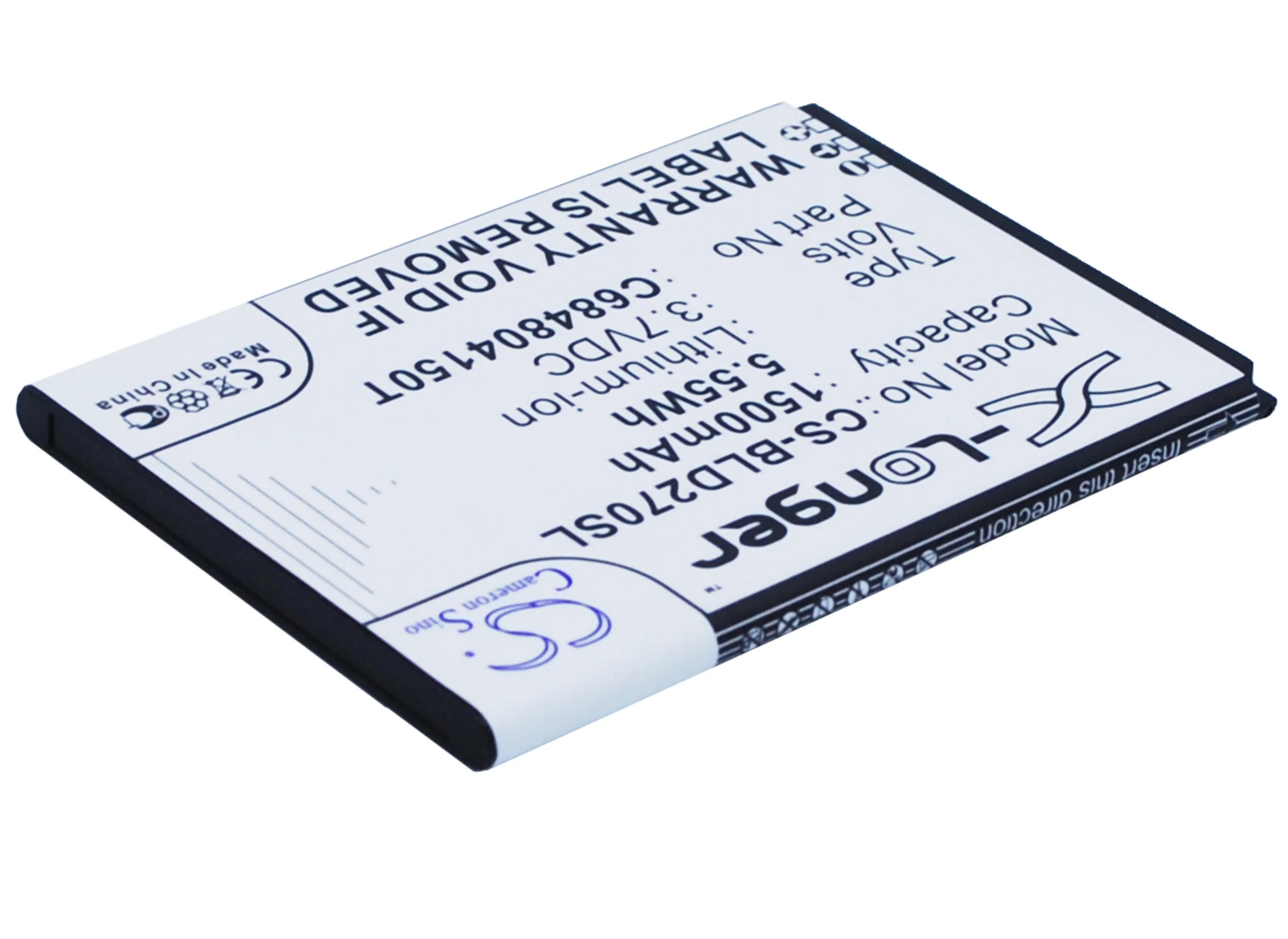 CS-BLD270SL : Battery for BLU Dash 4.0, D270, D270a and others - Replaces BLU C684804150T, C6804804150T - Image 3