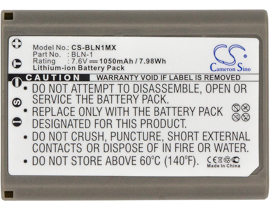 CS-BLN1MX : Battery for Olympus E-M5, OM-D, EM5 and others - Replaces Olympus BLN-1 - Image 3