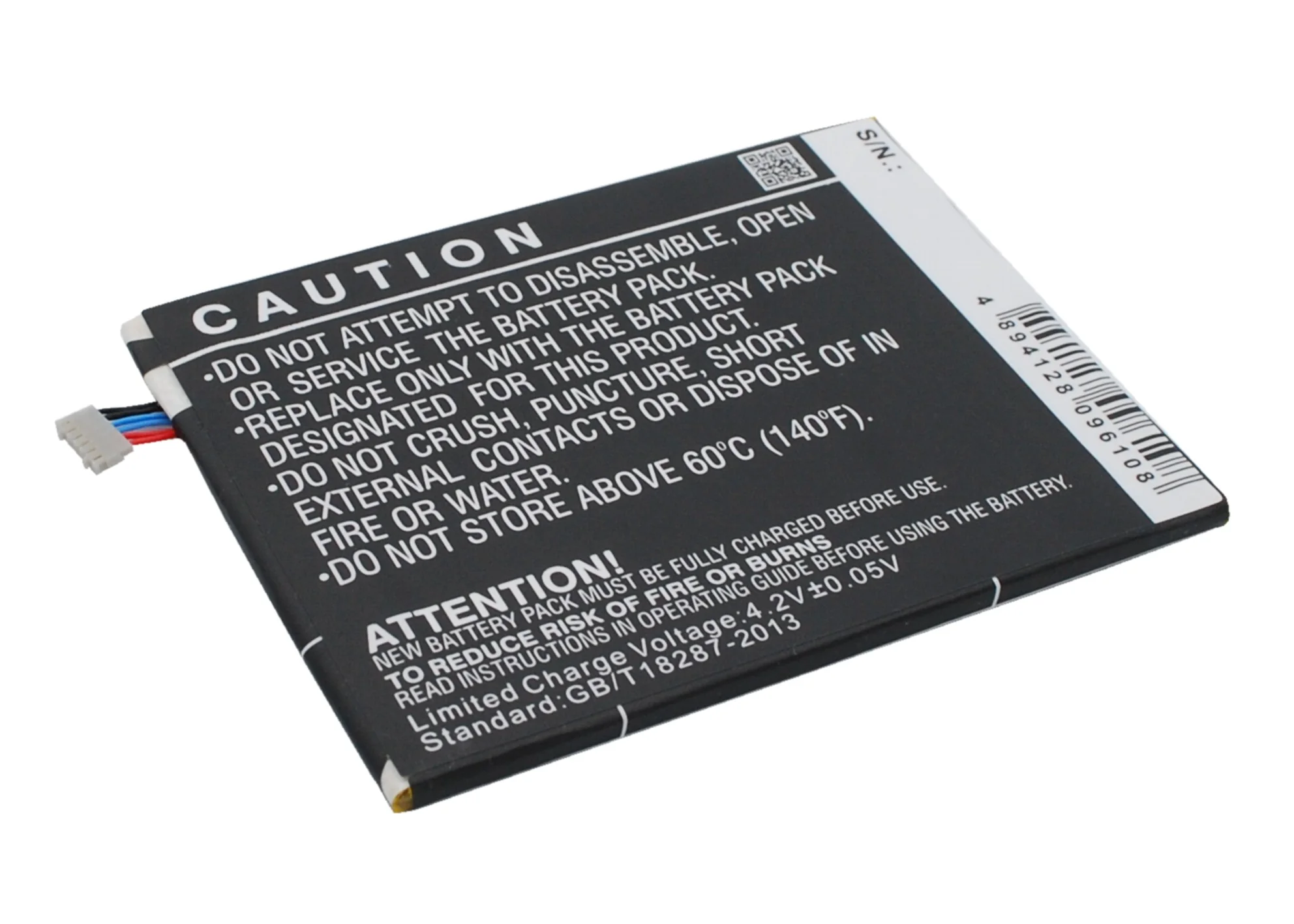 CS-BLP104SL : Battery for MAXON MX X3, MX-X3, T-King MX X3 and others - Replaces BLU TLG13I01 - Image 4