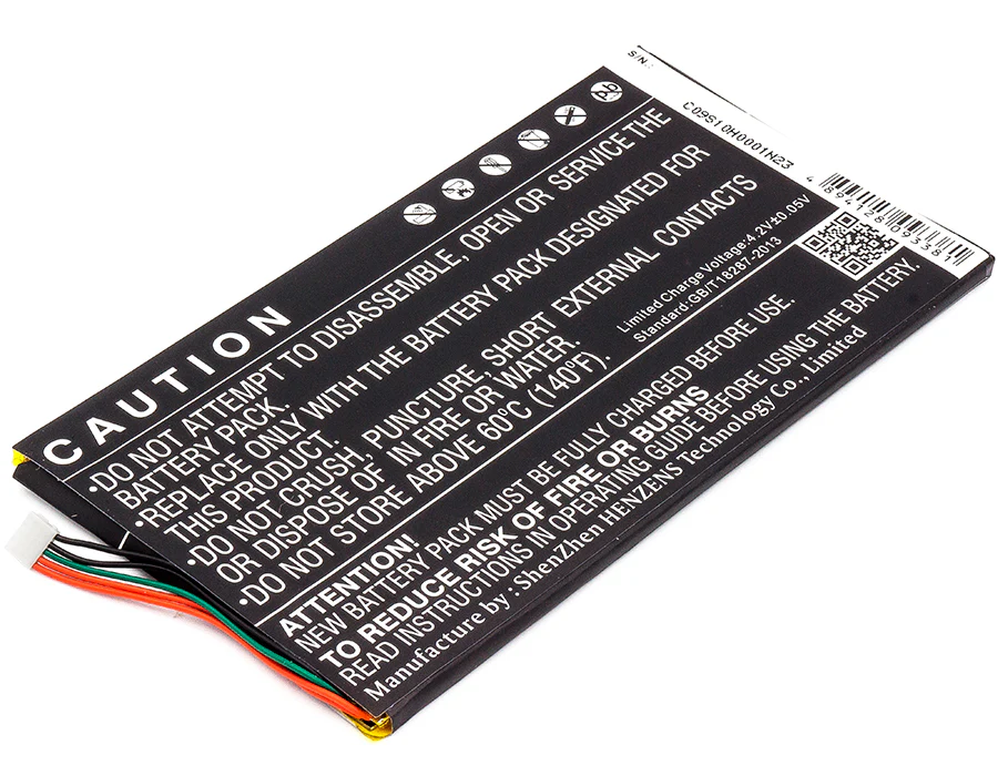 CS-BNR007SL : Battery for Barnes & Noble NOOK HD 7 tablet, BNRV400, BNTV400 - Replaces Barnes & Noble BNA-B0002, L83-4977-266-01-4 - Image 3