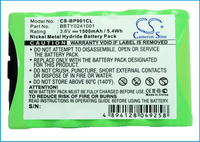 CS-BP901CL : Battery for Sony BP901, BT901 - Replaces Uniden BBTY0241001, BT-901 - Image 5
