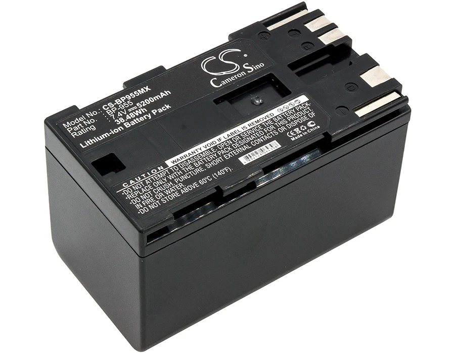CS-BP955MX : Battery for Canon XF100, XF105, XF300 and others - Replaces Canon BP-955 - Image 2