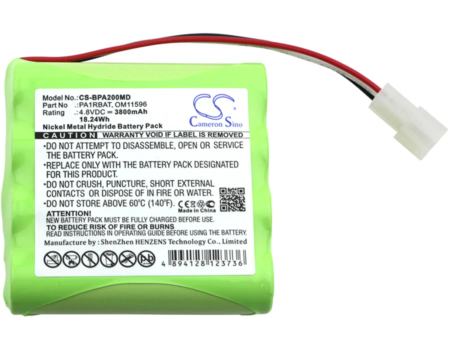 CS-BPA200MD : Battery for Bullard PA20 Air Purifying System, PA20 RSPIRATOR - Replaces Bullard PA1RBAT, OM11596, 84932 - Image 3