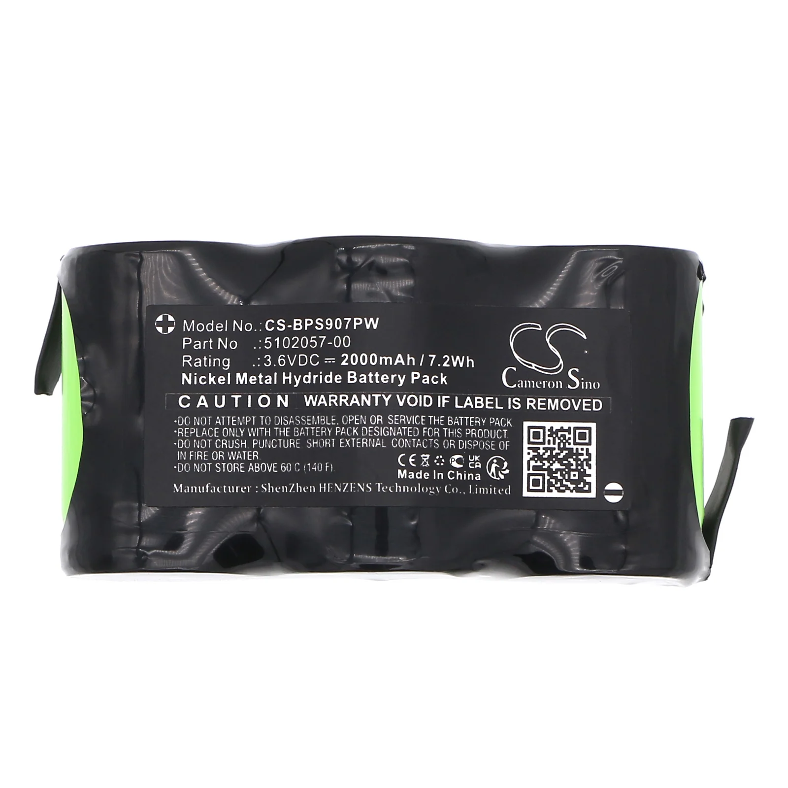 CS-BPS907PW : Battery for Black & Decker 9078, 9078 Type 1 - Replaces Black & Decker 5102057-00 - Image 3