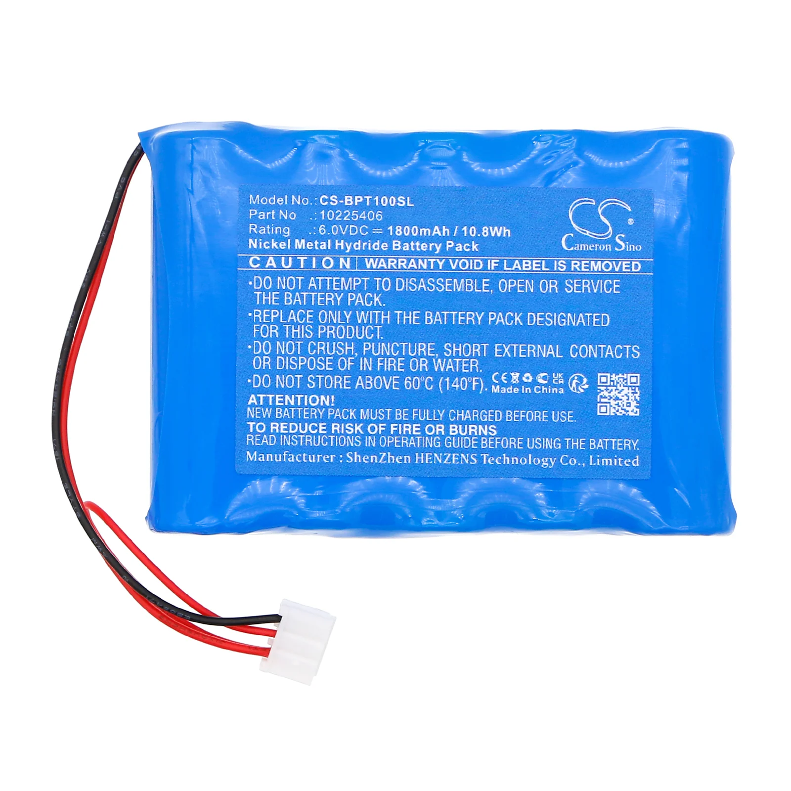 CS-BPT100SL : Battery for Benning Drucker PT1, Drucker PT2 - Replaces Benning 10225406 - Image 4