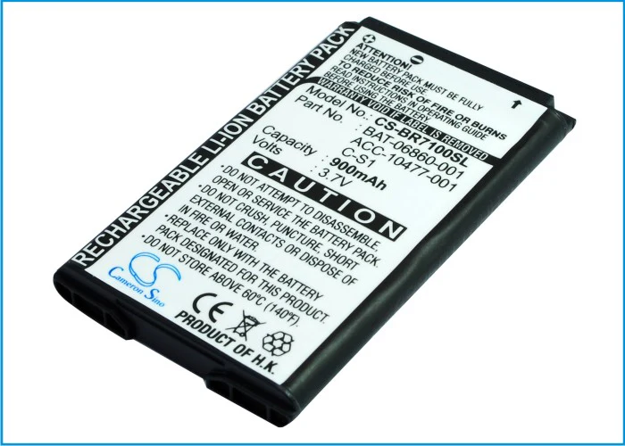 CS-BR7100SL : Battery for Blackberry 7100, 7100g, 7100i and others - Replaces Blackberry BAT-06860-001, ACC-10477-001, C-S1 - Image 2