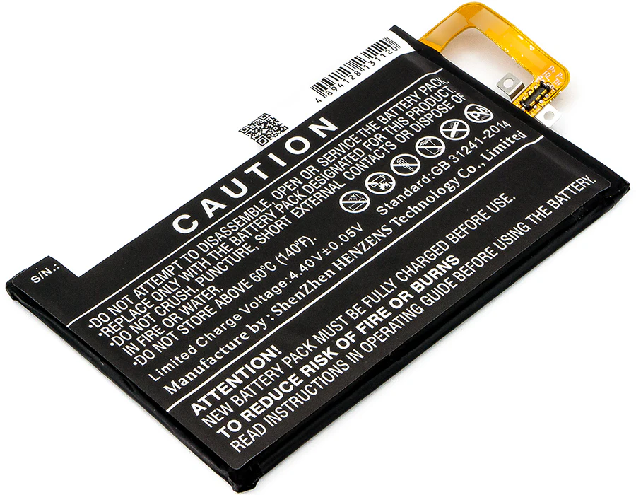 CS-BRK100SL : Battery for BlackBerry KEYone, Mercury, BBB100-1 and others - Replaces BlackBerry BAT63108-003, BAT-63108-003 - Image 3