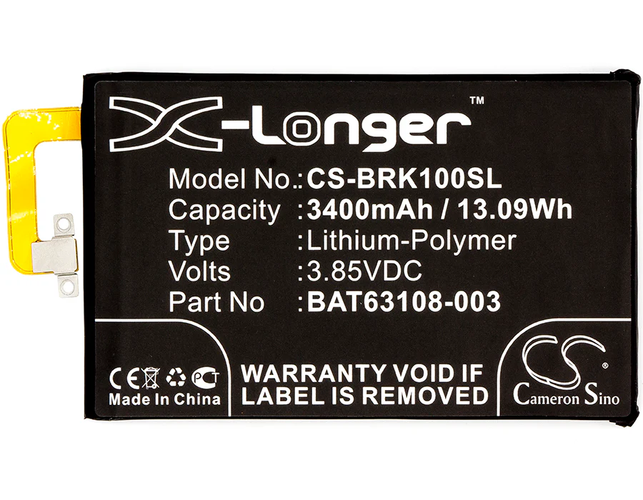 CS-BRK100SL : Battery for BlackBerry KEYone, Mercury, BBB100-1 and others - Replaces BlackBerry BAT63108-003, BAT-63108-003 - Image 5