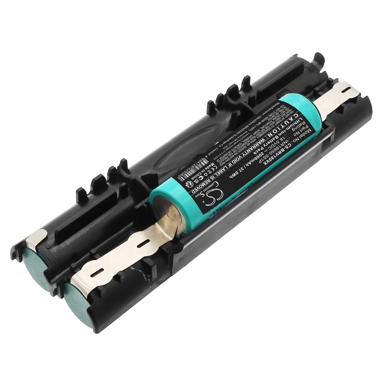 CS-BRV180VX : Battery for Black+Decker FV18LA - Replaces Black+Decker INR18650-5S1P - Image 3