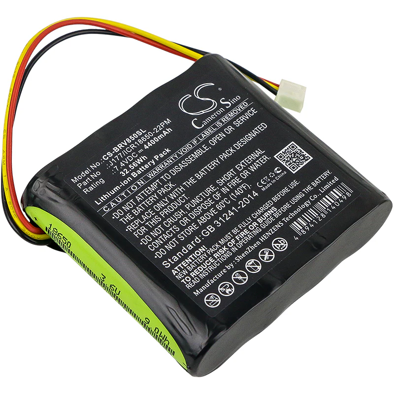CS-BRV850SL : Battery for Braven 850, BRV-HD - Replaces Braven J177/ICR18650-22PM, AE18650CM1-22-2P2S