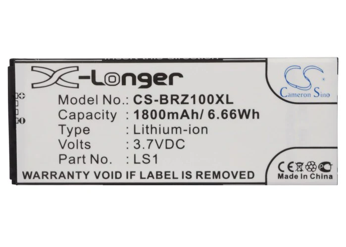 CS-BRZ100XL : Battery for Blackberry Z10, Laguna, Z10 4G and others - Replaces Blackberry LS1, ACC-51546-201, BAT-47277-003 and others - Image 5