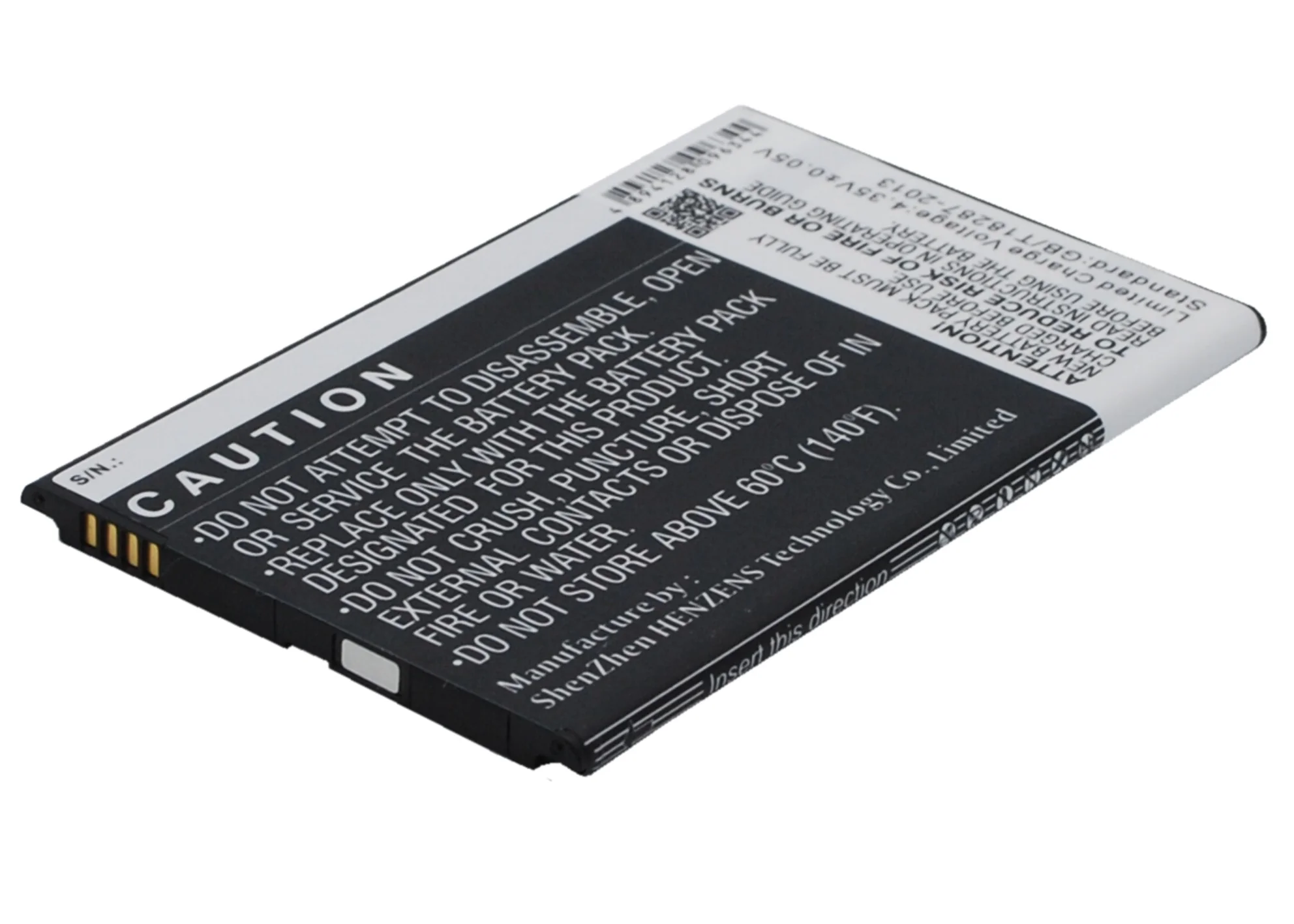 CS-BRZ500SL : Battery for Blackberry Z5 - Replaces Blackberry PM1, BAT-53861-003 - Image 5