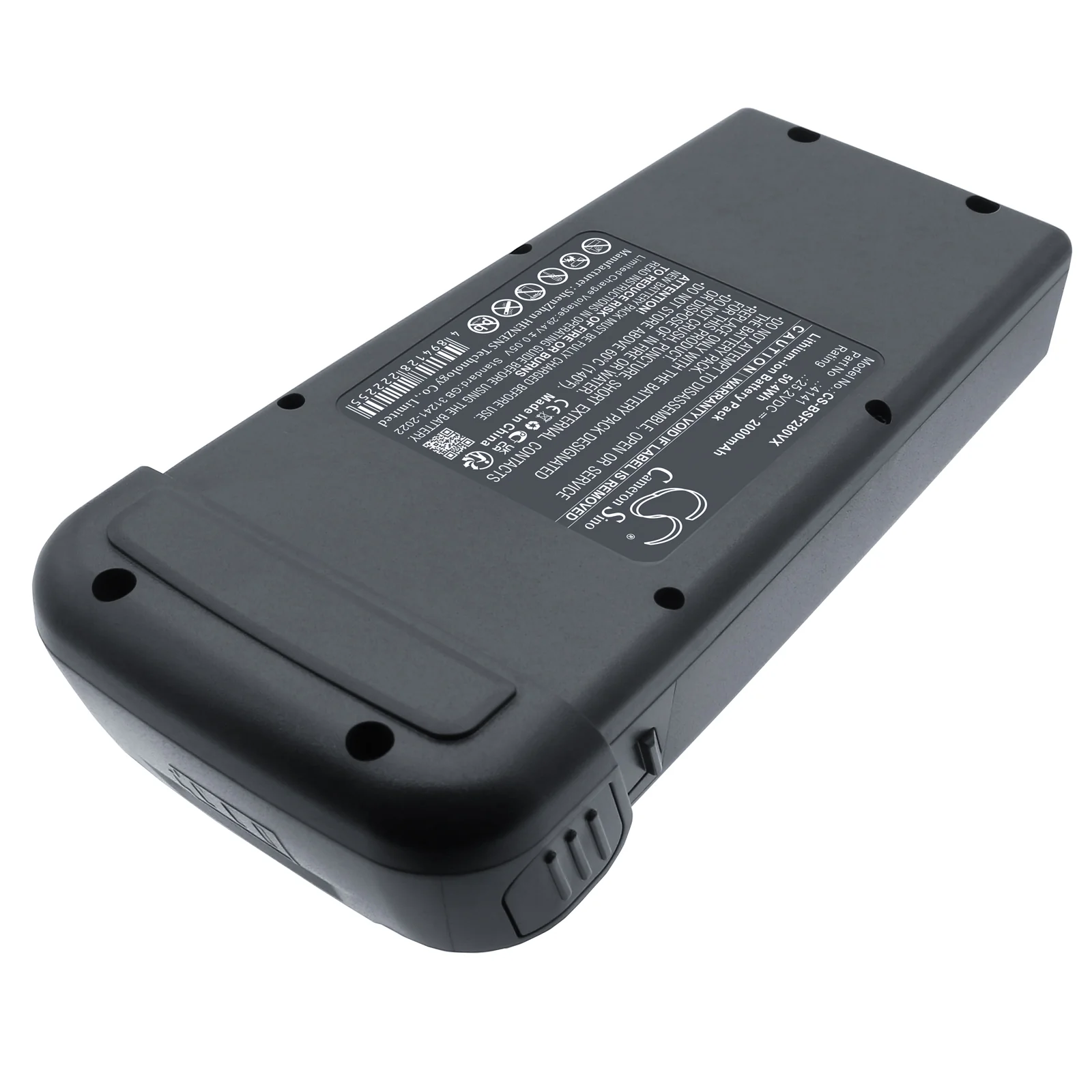 CS-BSF280VX : Battery for Bissell PowerClean FurFinder 4239, PowerClean FurGuard 200W, PowerClean FurGuard 280W and others - Replaces Bissell 1643447, 1643449, 1644206 and others - Image 4