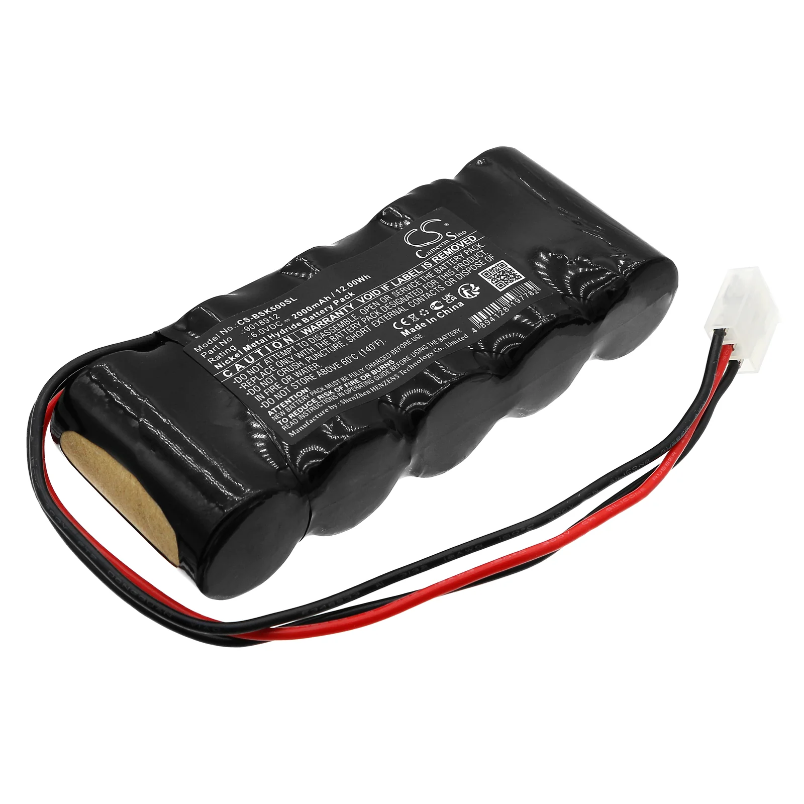 CS-BSK500SL : Battery for Bosch D14, K10, K12 and others - Replaces Bosch 9018912, 9000163, 9500005 and others - Image 3