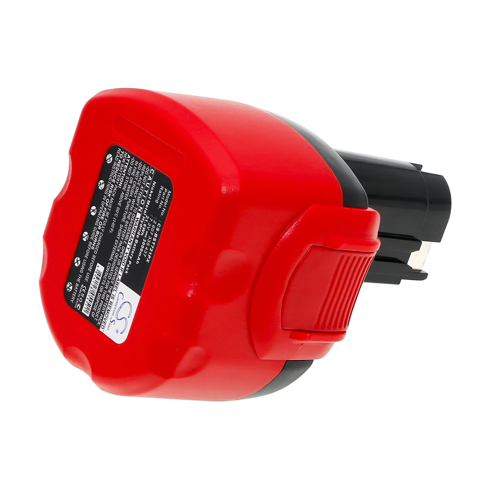 CS-BST721PX : Battery for Bosch GSR 7.2-1, GSR7.2-1, GSR7.2-2 - Replaces Bosch 2 607 335 437, 2607335437, 2 607 335 587 and others - Image 5