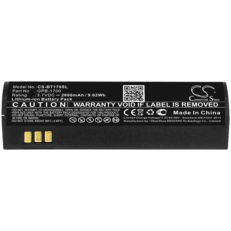 CS-BT170SL : Battery for Globalstar GSP-1700 - Replaces Globalstar GPB-1700 - Image 3