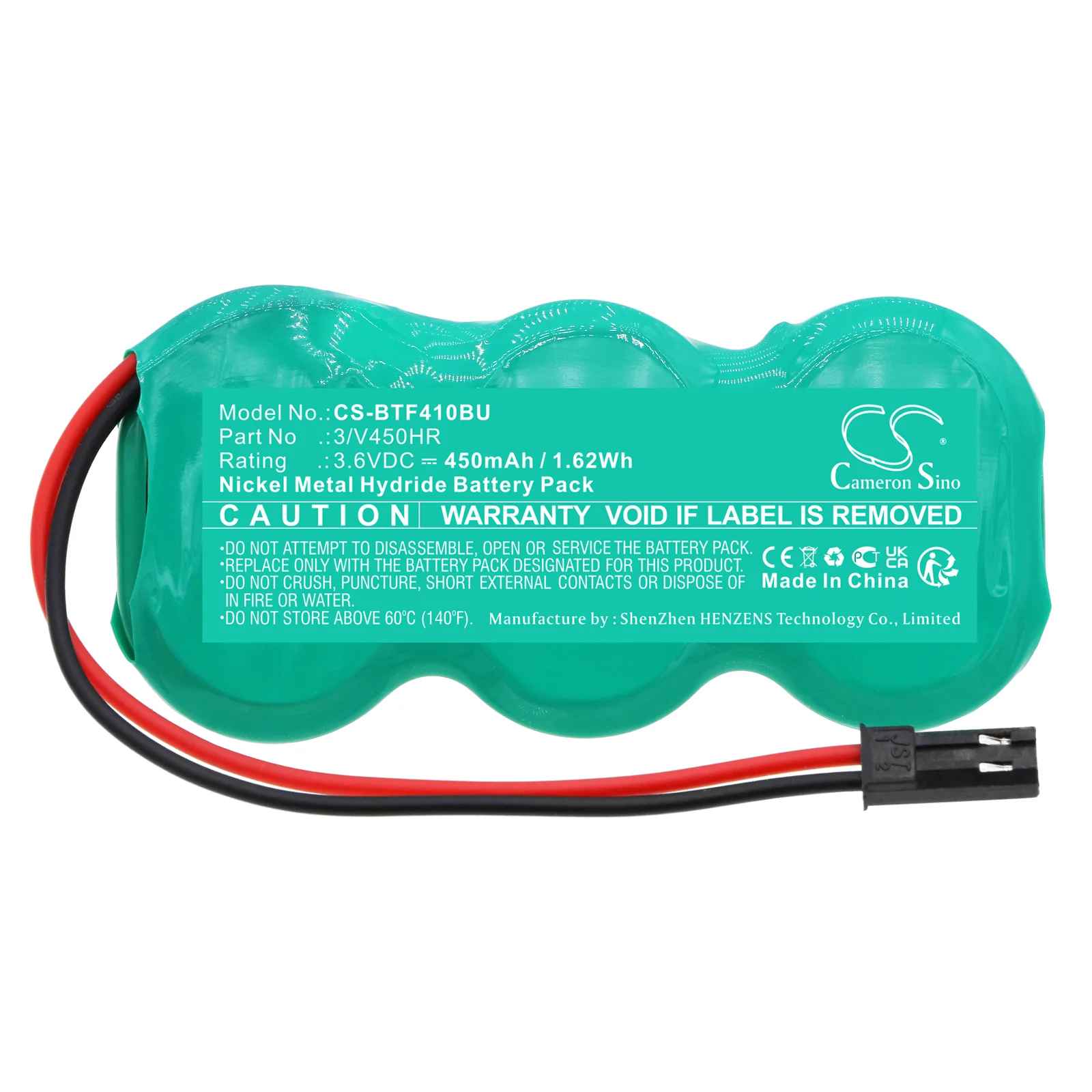 CS-BTF410BU : Battery for Brother Fax4100e Fax Machine - Replaces Brother 3/V450HR - Image 3