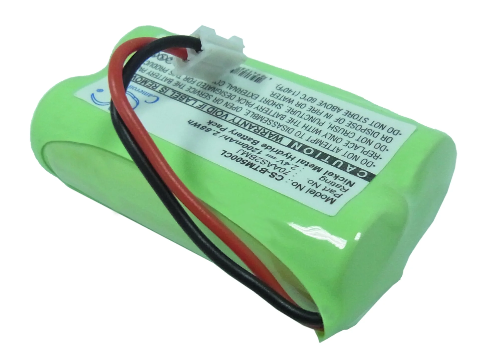 CS-BTM500CL : Battery for Binatone MD500, Micro DECT kompatibel, Big Button Combi and others - Replaces GP 70AAS2BMJ, 60AAS2BMJ, 6AAS2BMJ - Image 2