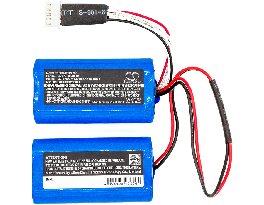 CS-BTP273SL : Battery for Beats Pill XL, J273 - Replaces Beats J273-1303010, J273/ICR18650NH - Image 3