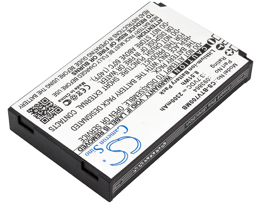 CS-BTV700MB : Battery for BT Video Baby Monitor 7000, Baby Monitor 7500, Video Baby Monitor 7500 Lightshow - Replaces BT 093864 - Image 2