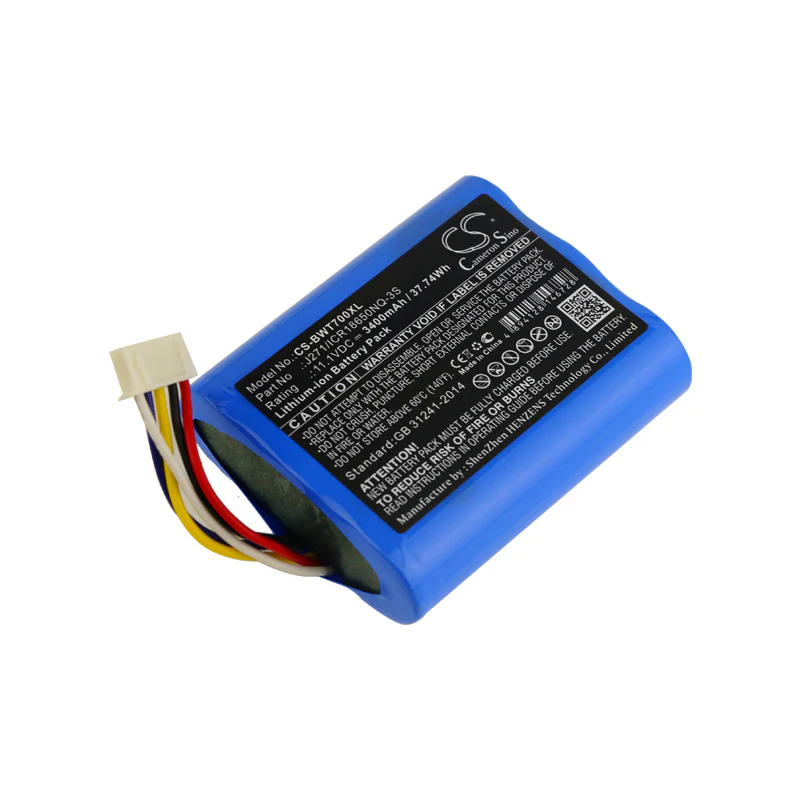 CS-BWT700XL : Battery for Bowers & Wilkins T7 - Replaces Bowers & Wilkins J271/ICR18650NQ-3S