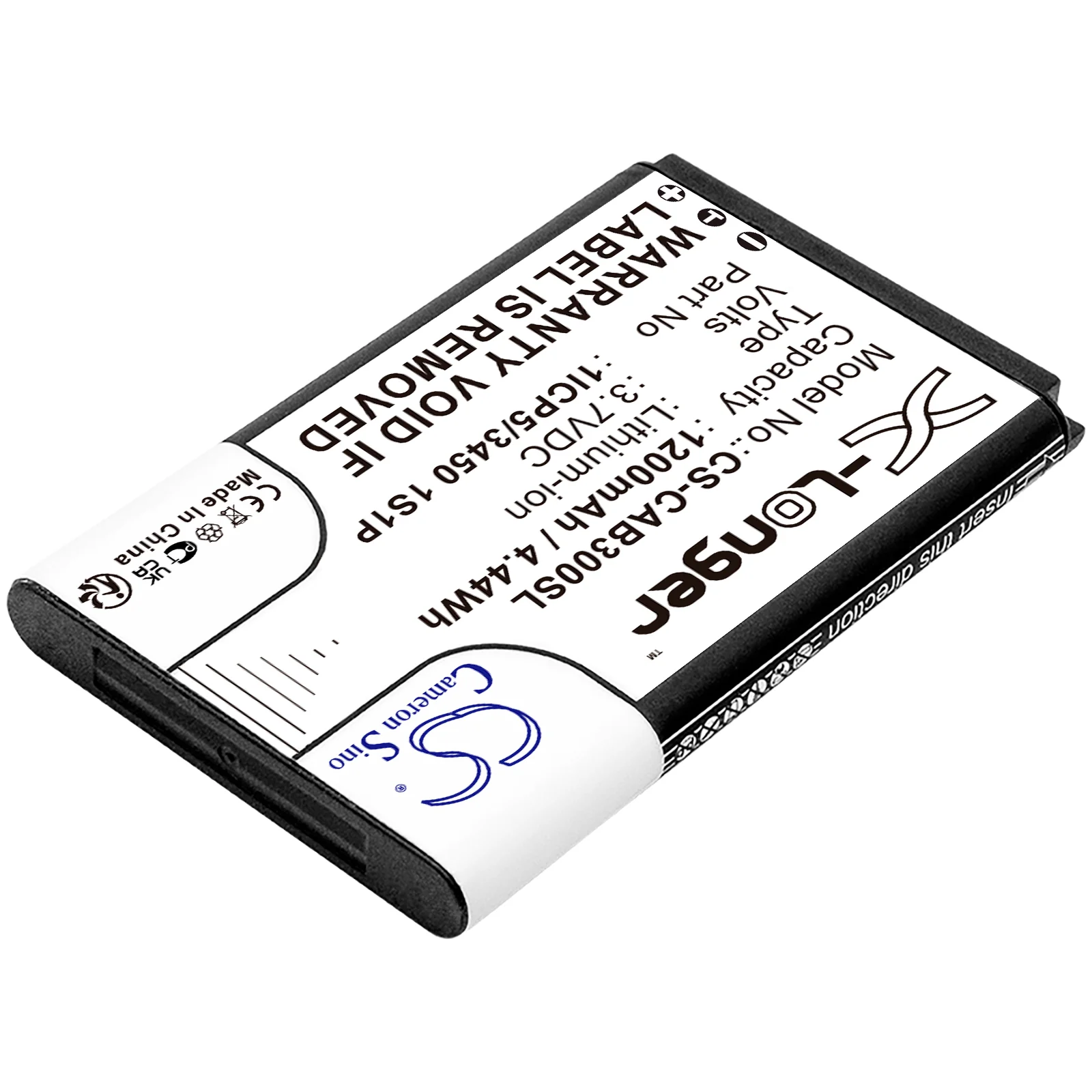 CS-CAB300SL : Battery for CAT B30 - Replaces CAT 1ICP5/3450 1S1P - Image 2