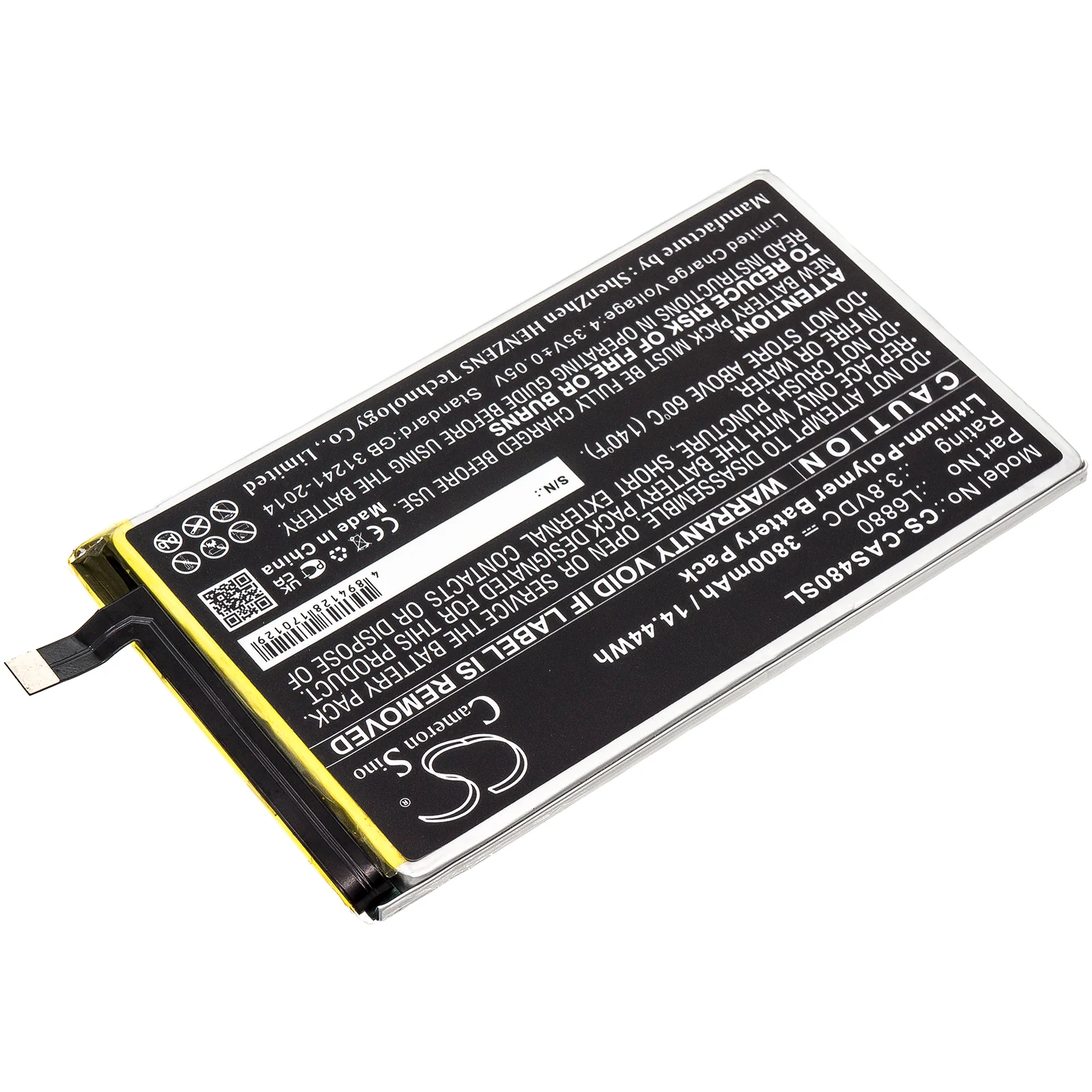 CS-CAS480SL : Battery for CAT S48C - Replaces CAT L6880 - Image 5