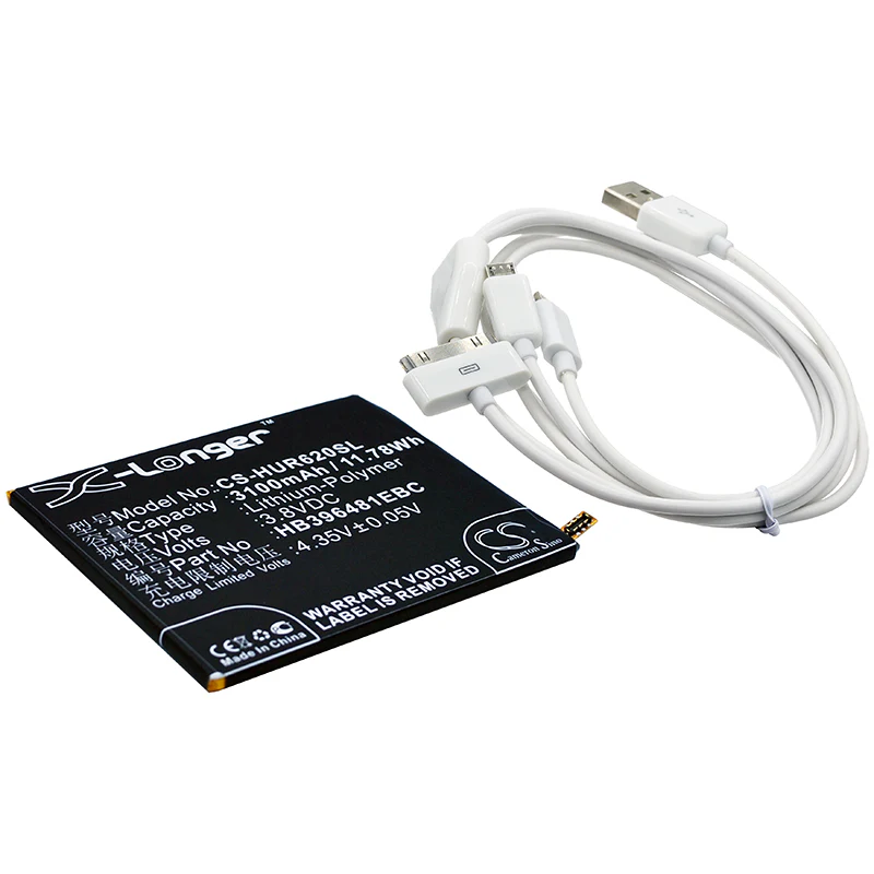 CS-CB041 : For Huawei Honor 6 Extreme Edition, Honor 6 H60-L12, HW-H60-J1 and others - Replaces Huawei HB396481EBC - Image 4