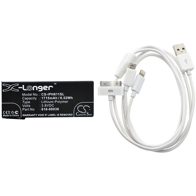 CS-CB054 : For Apple iPhone 6s, A1691, A1633 and others - Replaces Apple 616-00036 - Image 4