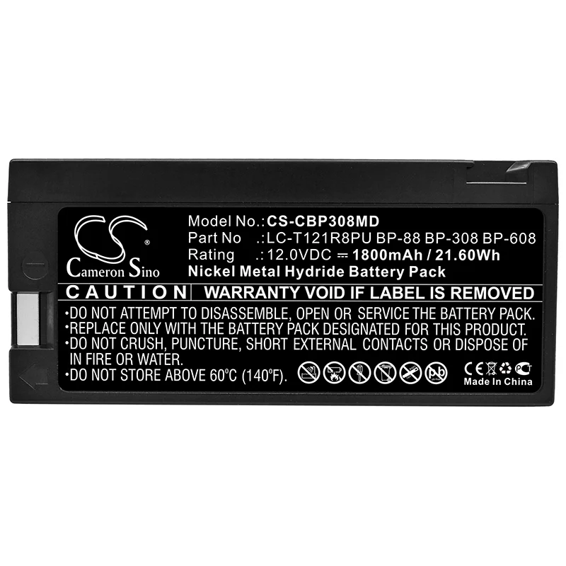 CS-CBP308MD : Battery for Criticare Systems 83278B001, POET PLUS 8100 - Replaces Colin Medical BP-88, BP-88S, BP-308 and others - Image 5