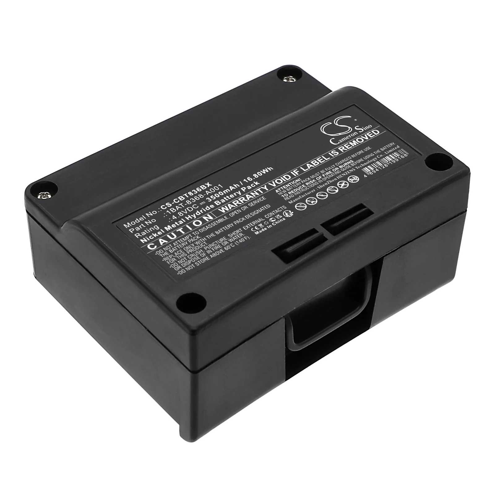 CS-CBT836BX : Battery for Cattron Theimeg LRC-S, Laird LRC-S - Replaces Cattron Theimeg 1BAT-8368-A001, 1BAT-8368-A001.D