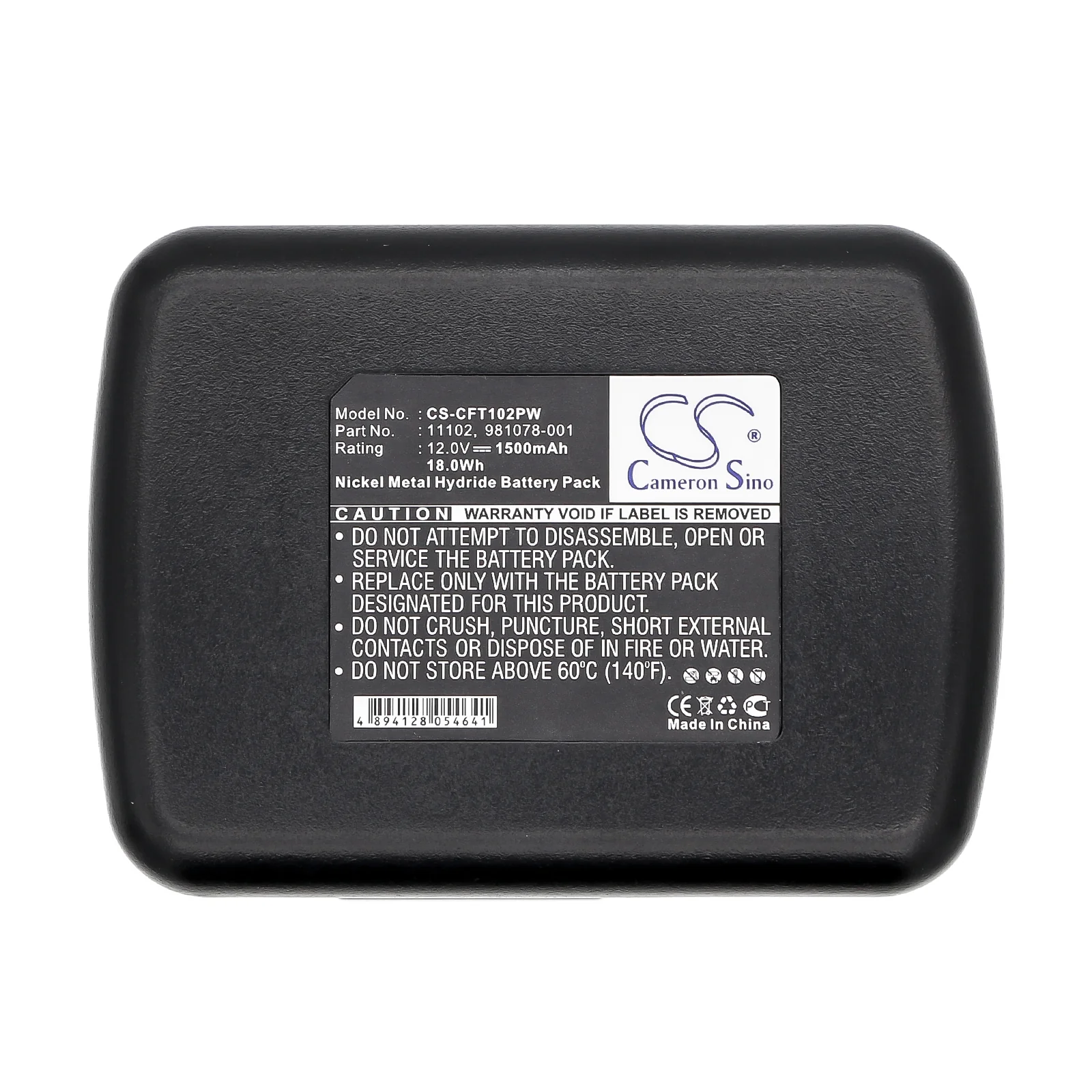 CS-CFT102PW : Battery for Craftsman 315.22411, 315.224110, 9-27137 and others - Replaces Craftsman 11102, 981078-001 - Image 3