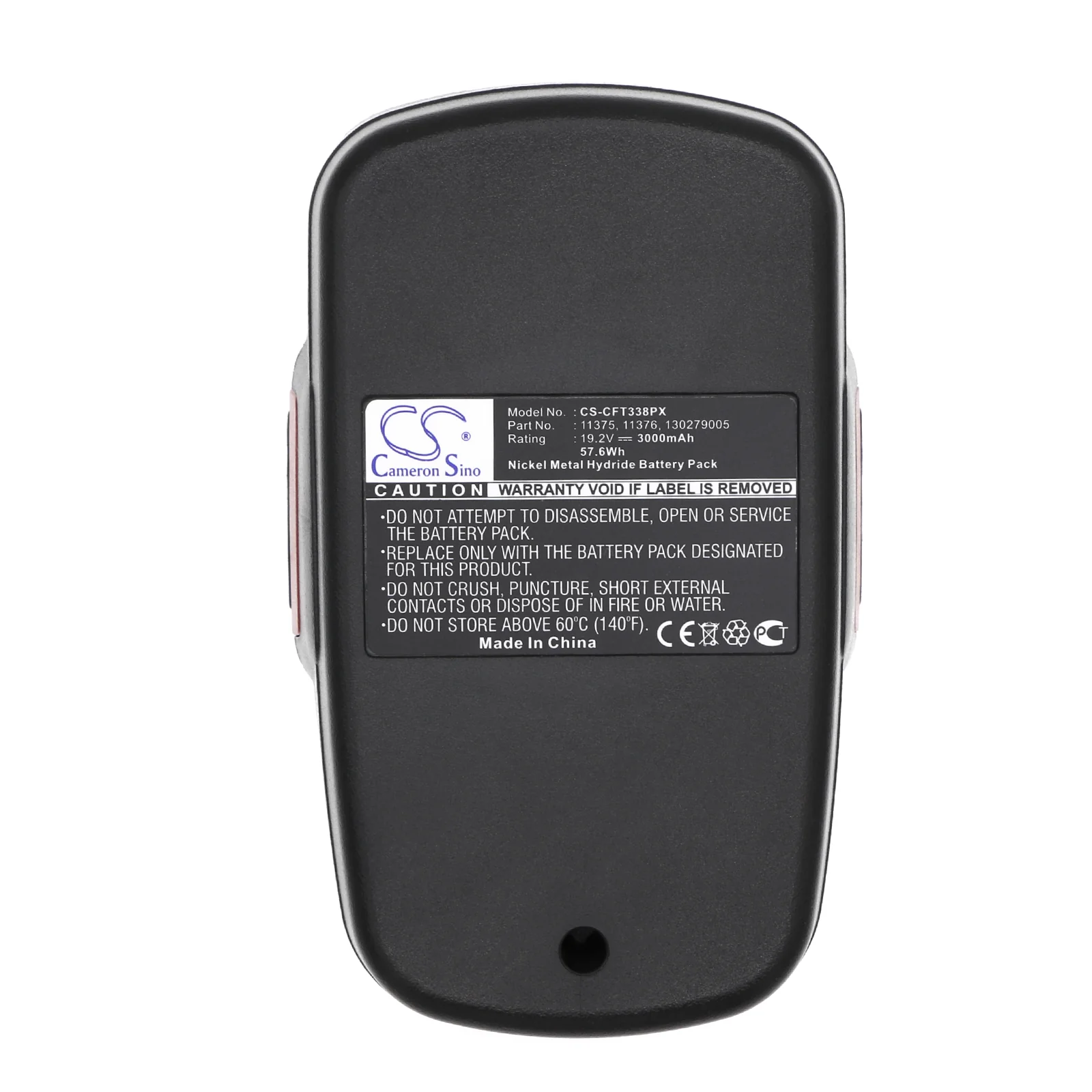 CS-CFT338PX : Battery for Craftsman 10126, 11541, 11543 and others - Replaces Craftsman 11375, 11376, 130279005 and others - Image 5