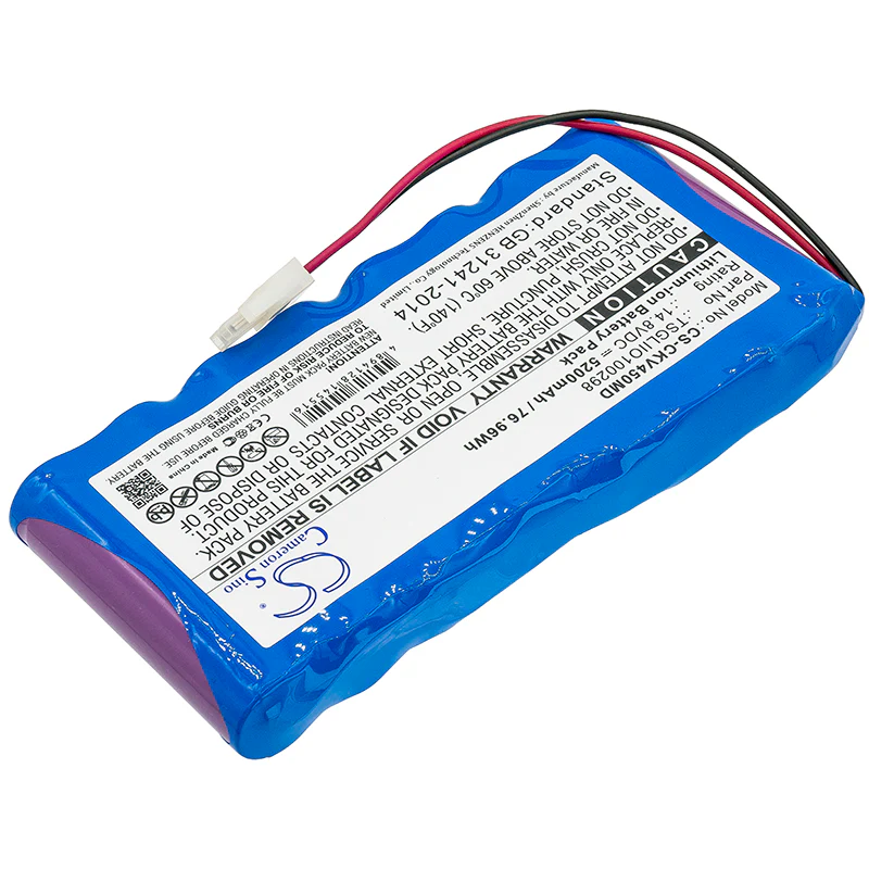CS-CKV450MD : Battery for Charter Kontron Vitalogik 4500 - Replaces Charter Kontron TSGLIIO100298 - Image 2