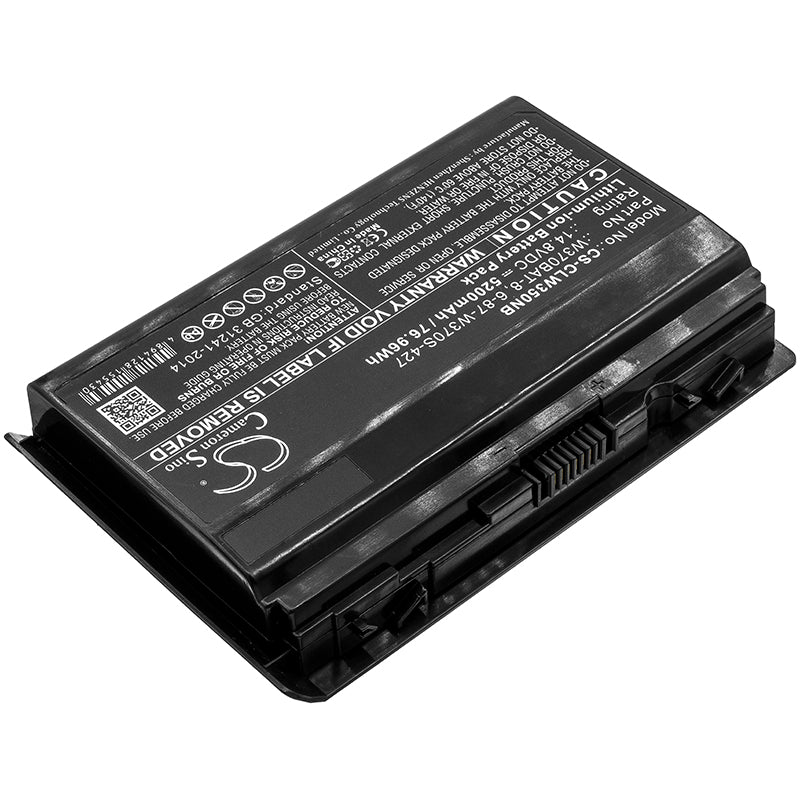 CS-CLW350NB : Battery for Schenker XMG A722, XMG A723-8UC, W370ST and others - Replaces Clevo 6-87-W370S-427, 6-87-W370S-4271, 6-87-W37ES-427 and others - Image 2