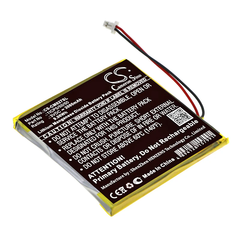 CS-CM027SL : Replaces Custom Battery Pack 1ICP5/50/50 - Image 4