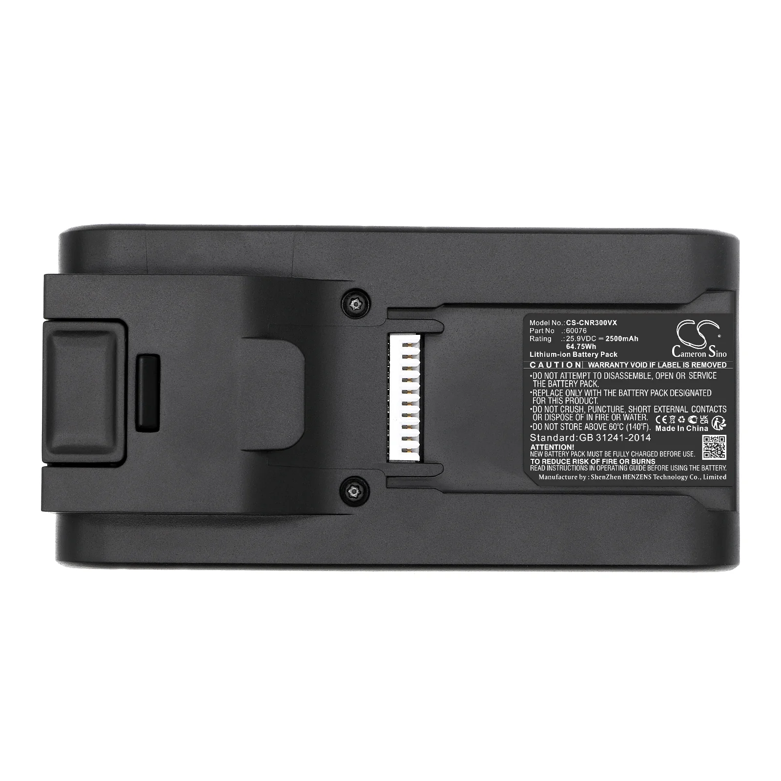 CS-CNR300VX : Battery for Cecotec Rockstar 300, RockStar 300X, RockStar 500 and others - Replaces Cecotec 60076, 49CE1406 - Image 3