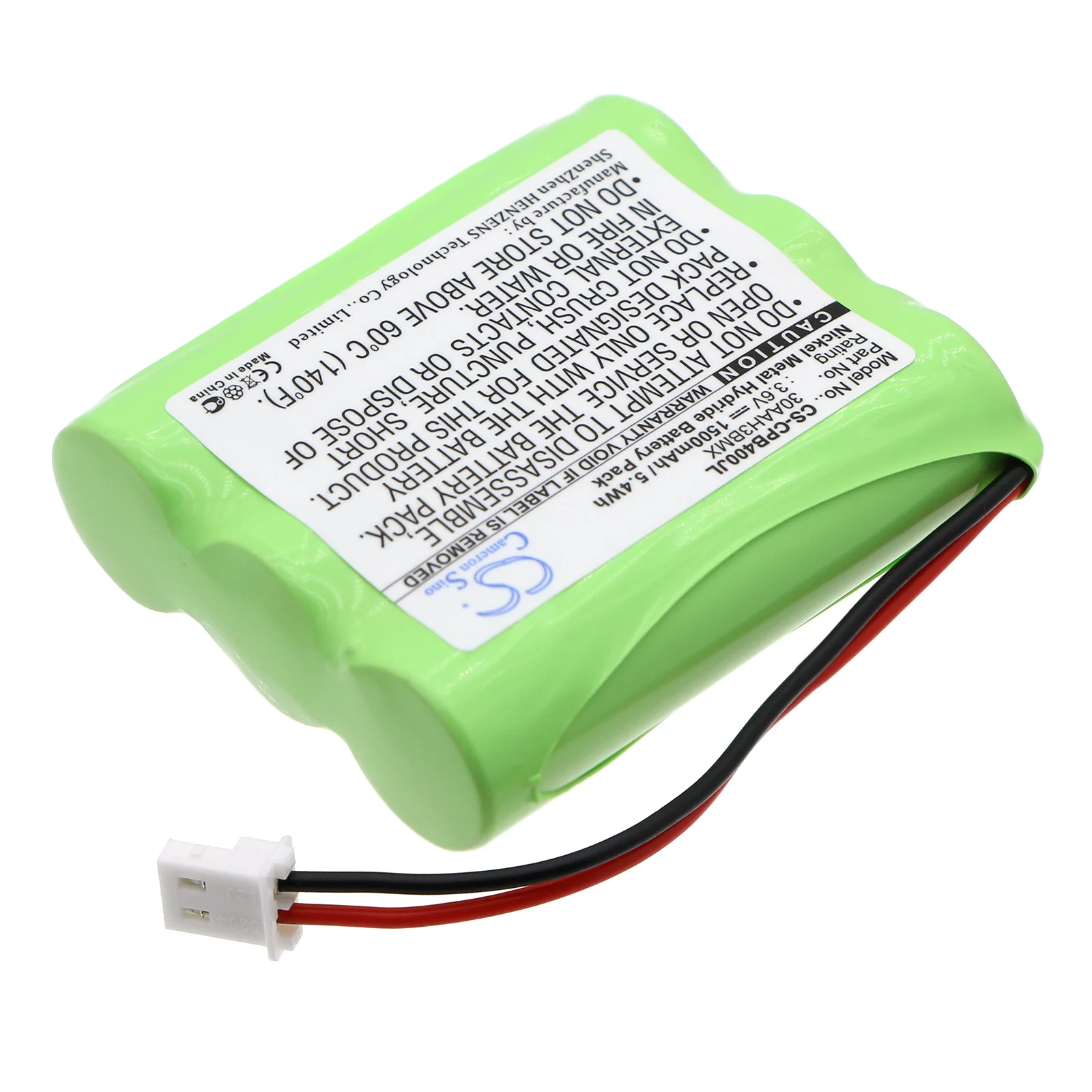 CS-CPB400JL : Battery for Rayovac RAY42 - Replaces Radio Shack 960-1357 - Image 2