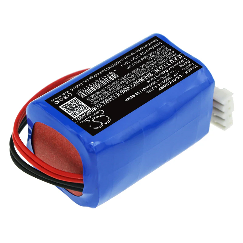 CS-CRE103MX : Battery for Carewell ECG-1103, ECG-1103B, ECG-1103G and others - Replaces Carewell HX-18650-14.4-2000 - Image 2