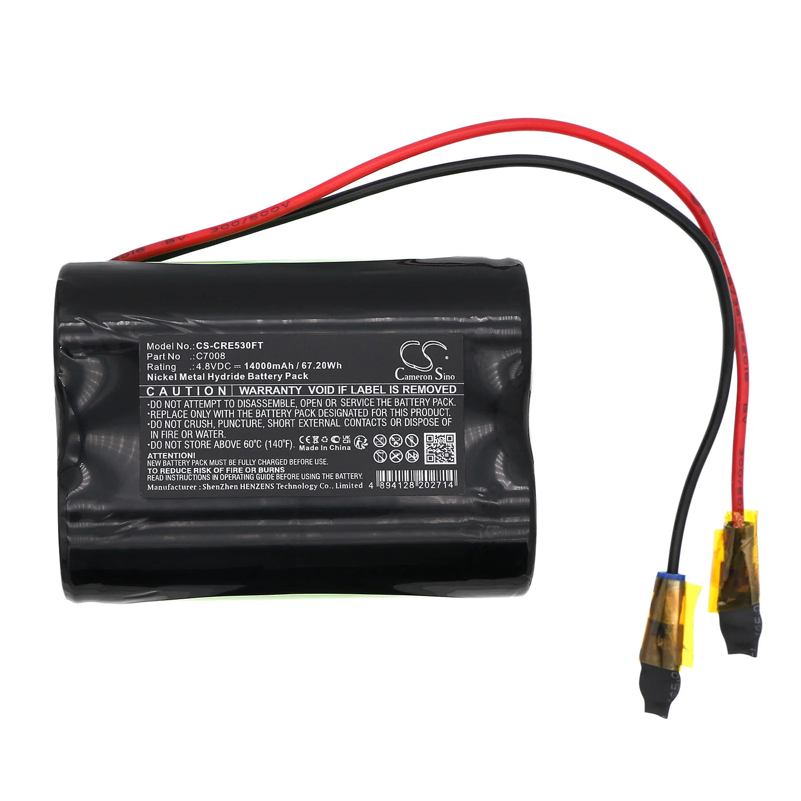CS-CRE530FT : Battery for Ceag HSE5, SEB5.3, SEB5.4 and others - Replaces Ceag C7008 - Image 2