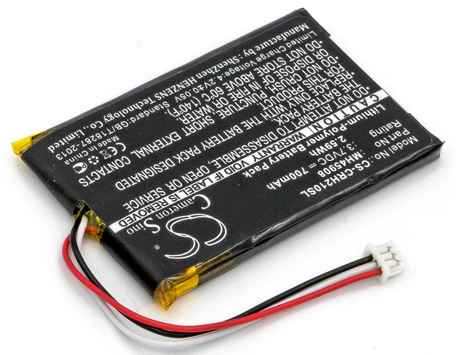 CS-CRH210SL : Battery for CORSAIR H2100, Gaming H2100 Dolby 7.1 Wireless Gaming Headset, CA-9011136-AP and others - Replaces CORSAIR MH45908 - Image 2
