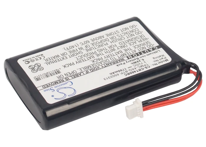 CS-CRT400RC : Battery for Crestron TPMC-4XG, TPMC-4XG Touchpanel, A0356 and others - Replaces Crestron TPMC-4XG-BTP, 6502313 - Image 2