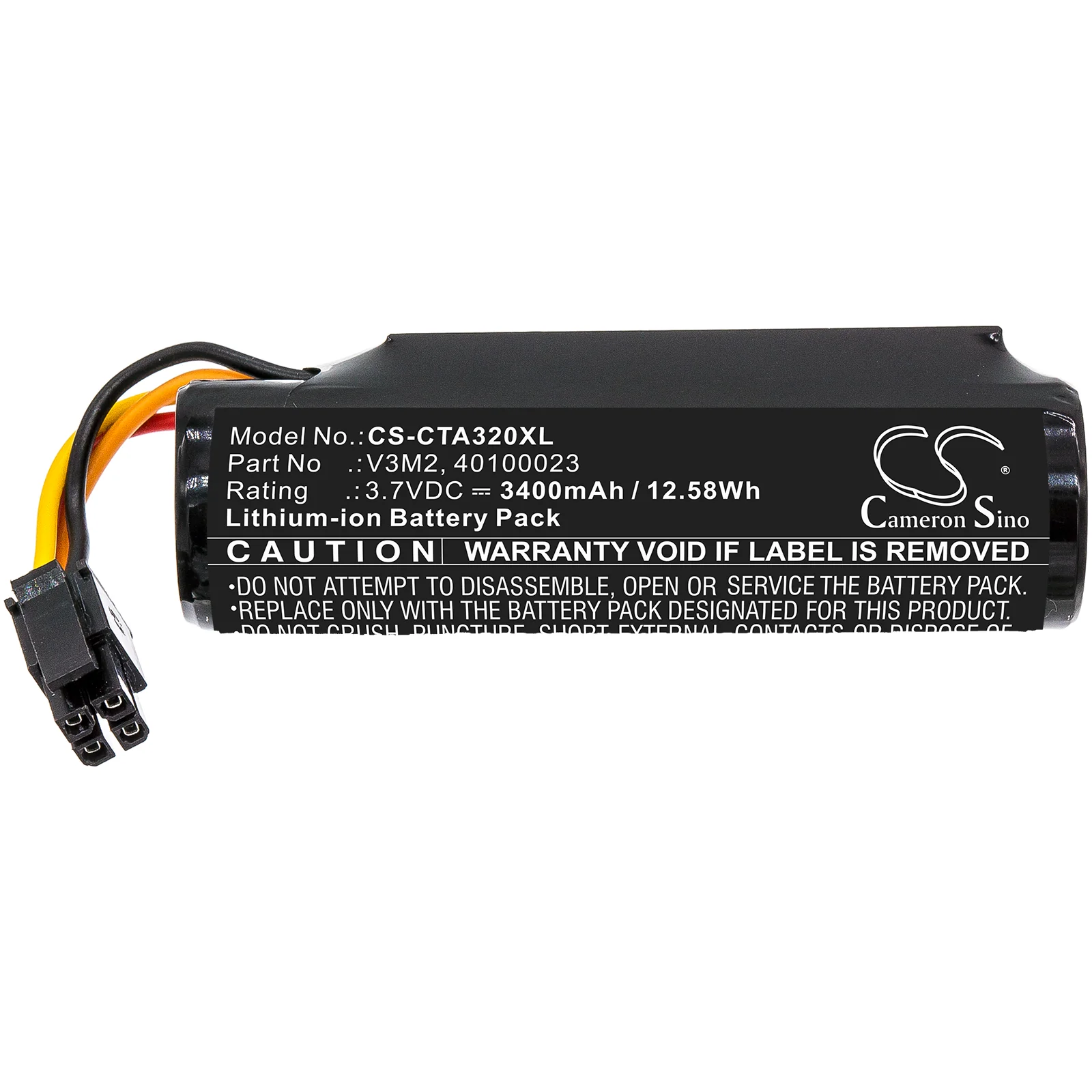 CS-CTA320XL : Battery for Castles Vega 3000, Vega 3000P - Replaces Castles V3M2, 40100023, B16 - Image 3