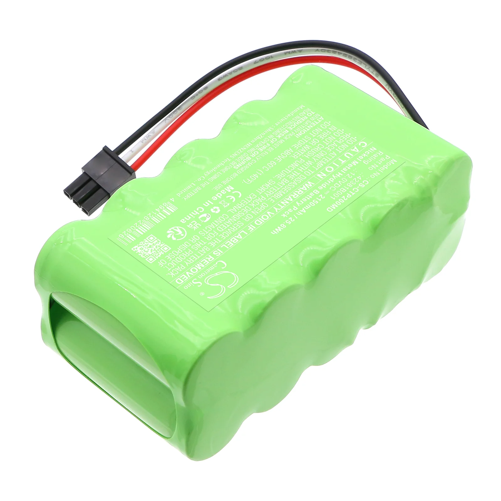 CS-CTP200MD : Battery for Criticare 8500Q Anesthetic Gas Monitor, CO2 monitor, Poet IQ2 - Replaces Criticare 42381B001, 6032, 8500Q and others - Image 6