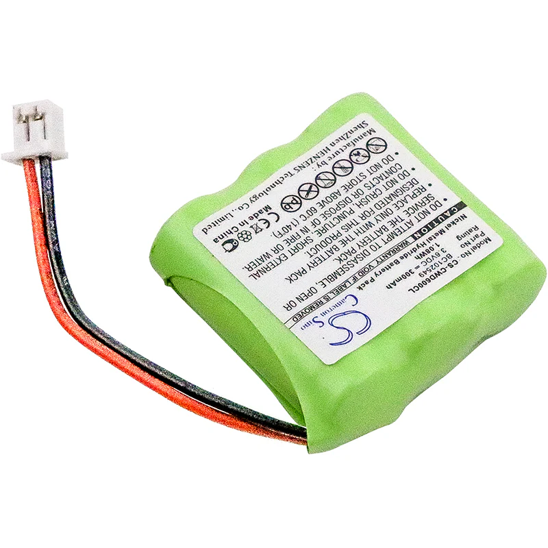 CS-CWD600CL : Battery for Cable & Wireless CWD600, CWD700, CWD2000 and others - Replaces Cable & Wireless BC102549, 300MAH0735, 1-32-125C and others