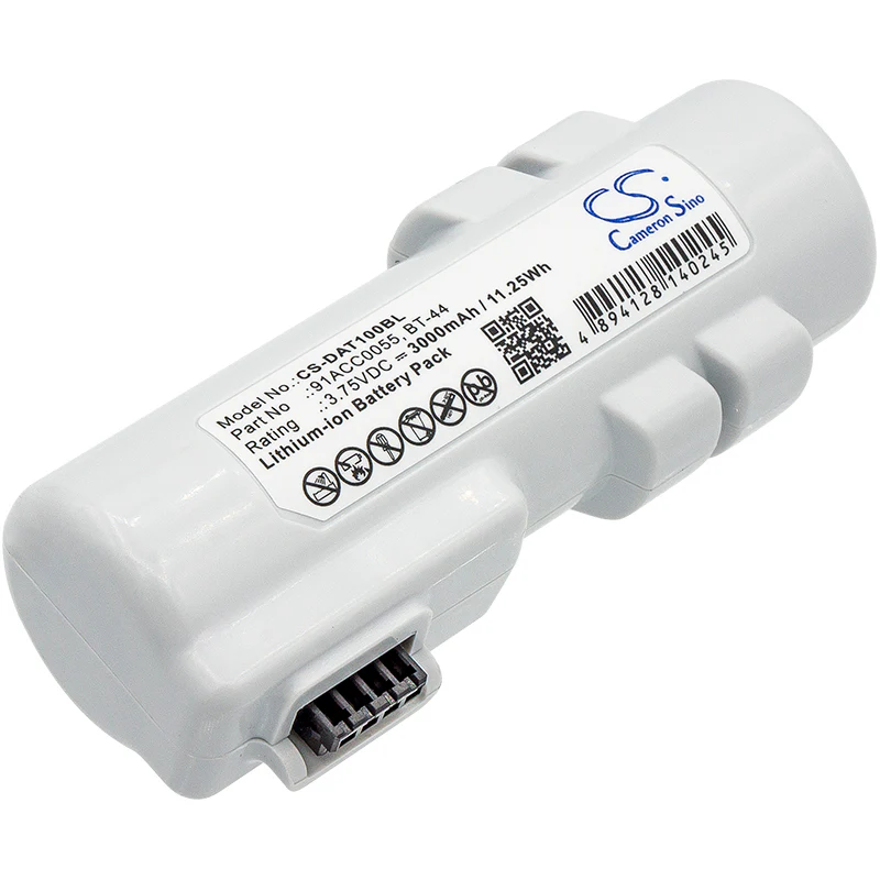 CS-DAT100BL : Battery for Datalogic Joya Touch A6, MEMOR 1, Joya Touch A6 Gun-Styled and others - Replaces Datalogic 91ACC0055, P-9012-JTB.02, BT-44 and others