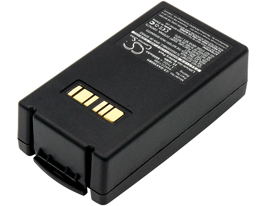 CS-DAX300BH : Battery for Datalogic Falcon X3, Falcon X4, Falcon X3+ and others - Replaces Datalogic 94ACC1386, BT-26, 4ACC0046 and others - Image 2