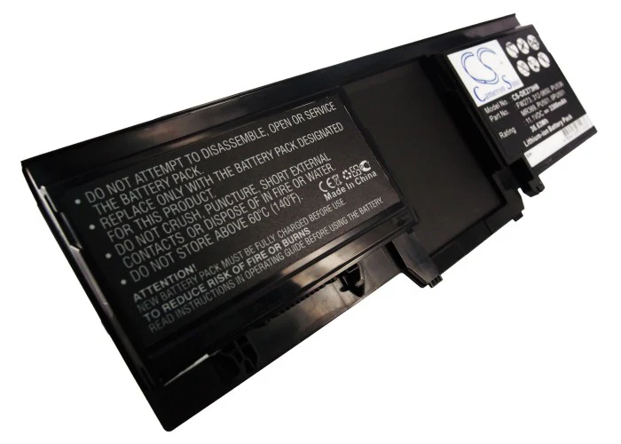 CS-DE273HB : Battery for DELL Latitude XT, latitude XT2 - Replaces DELL 451-10498, FW273, 312-0650 and others - Image 2