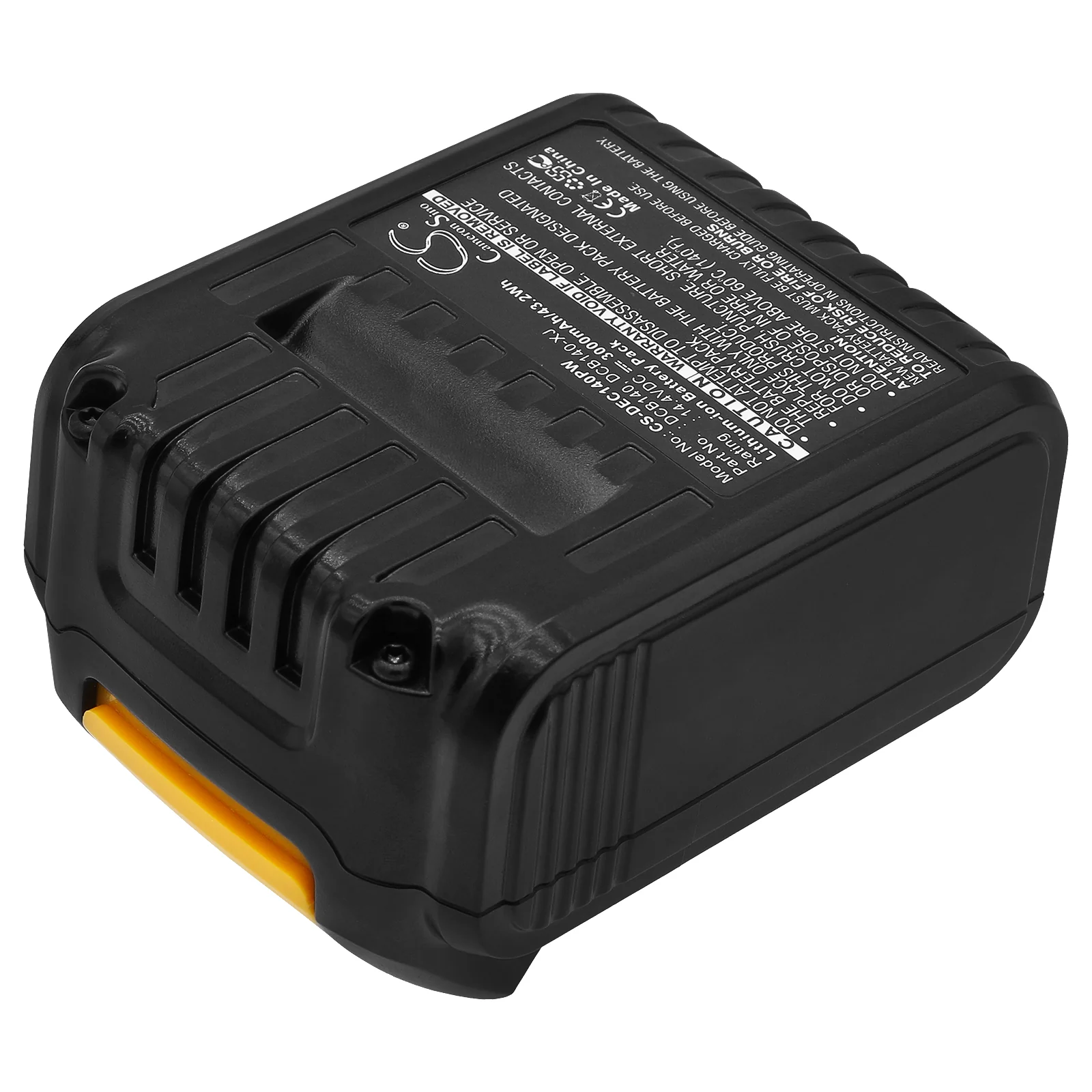 CS-DEC140PW : Battery for DeWalt XR Li-Ion 14.4V, DCB090, DCD720 and others - Replaces DeWalt DCB140, DCB140-XJ, DCB143 and others - Image 2