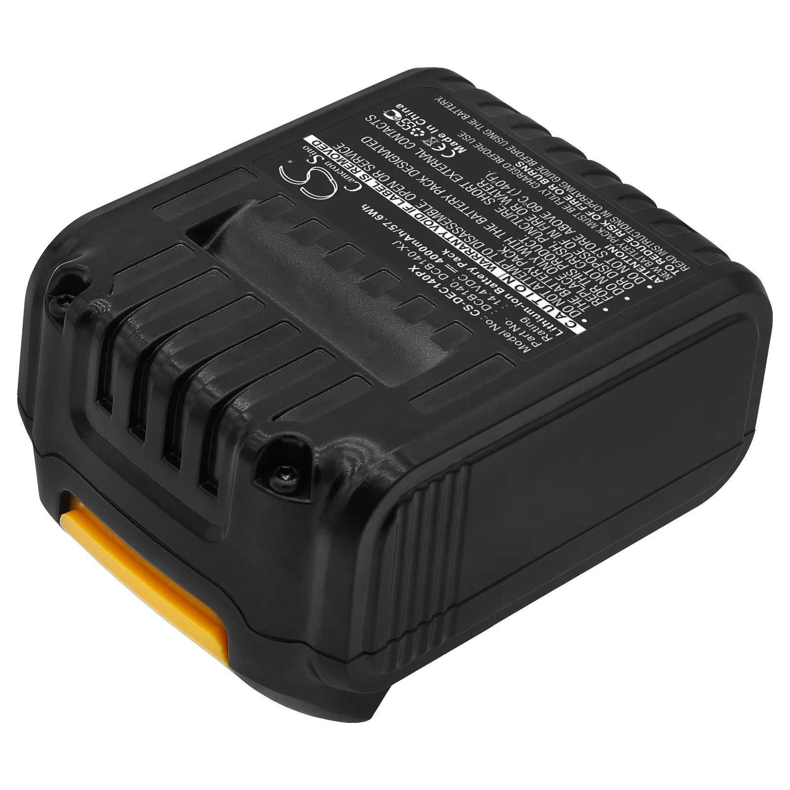 CS-DEC140PX : Battery for DeWalt XR Li-Ion 14.4V, DCB090, DCD720 and others - Replaces DeWalt DCB140, DCB140-XJ, DCB143 and others